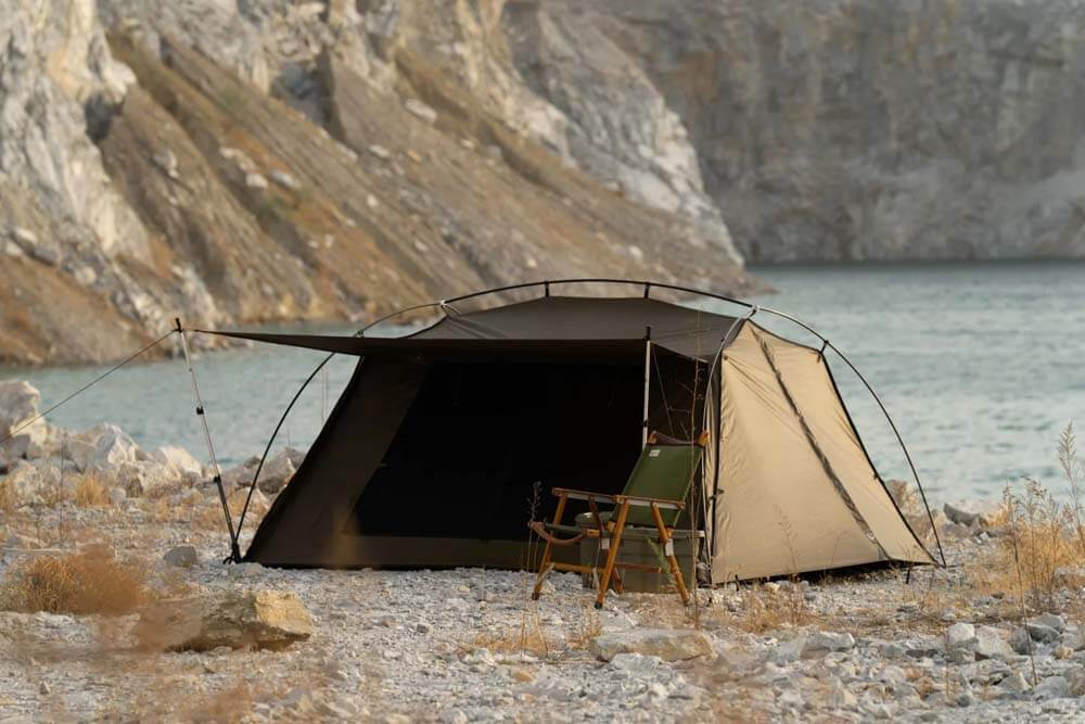 Army Green Wooden House