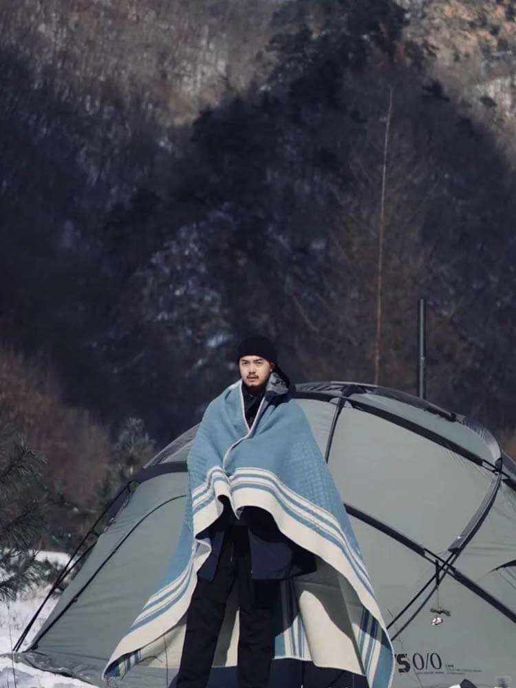 Cave Tent, it's freezing cold, that's how it should be