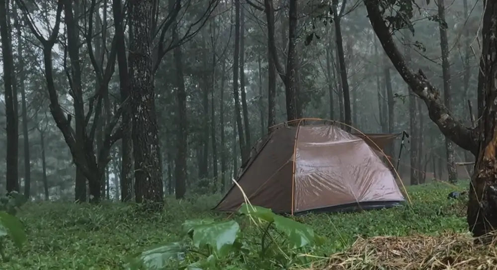 How to Pitch a Tent in Heavy Rain